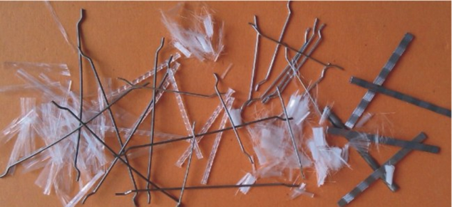 image of small trash such as plastic and bobby pins