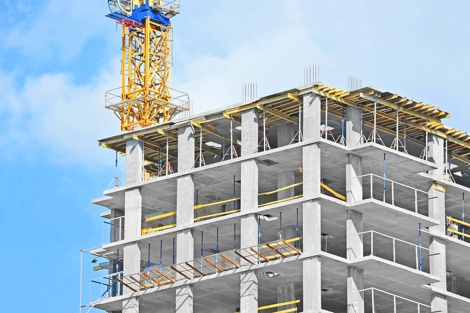 concrete frame building