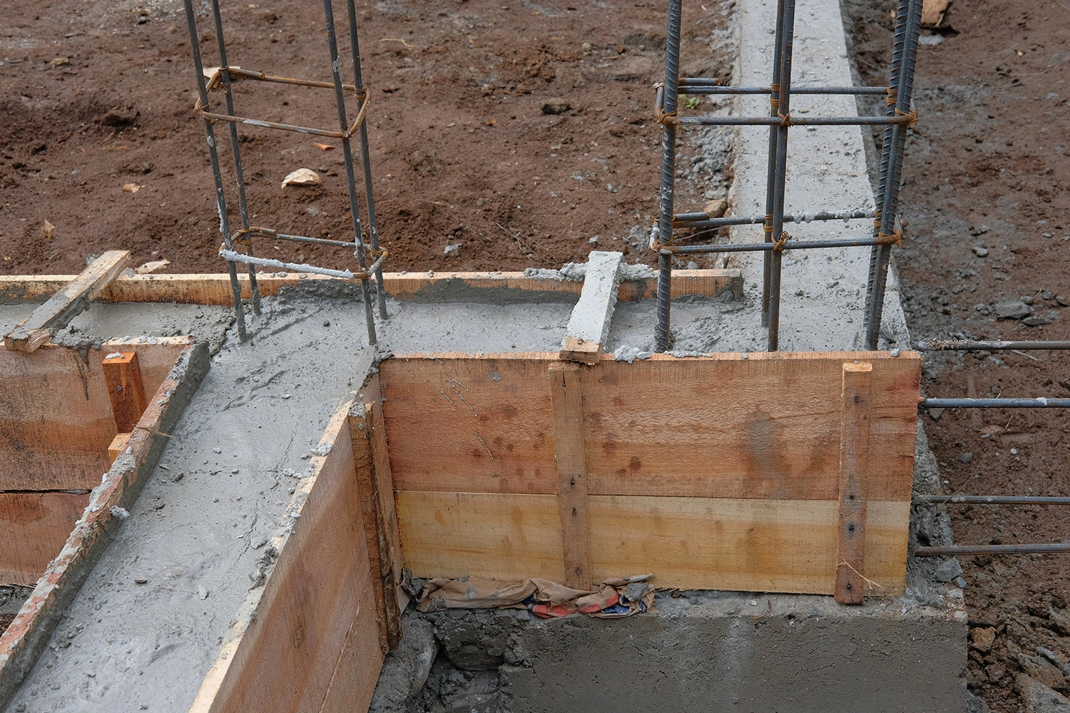 wood concrete forms